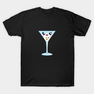 Kawaii Martini Drink Party T-Shirt